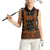 Traditional German Costume - Lederhosen Women Sleeveless Polo Shirt Folk Floral Pattern Style - Wonder Print Shop