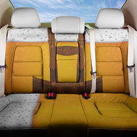 Traditional German Costume - Lederhosen Back Car Seat Cover Oktoberfest Beer Head Funny Style - Wonder Print Shop