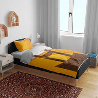 Traditional German Costume - Lederhosen Bedding Set Oktoberfest Beer Head Funny Style - Wonder Print Shop