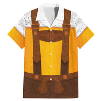 Traditional German Costume - Lederhosen Family Matching Mermaid Dress and Hawaiian Shirt Oktoberfest Beer Head Funny Style - Wonder Print Shop