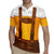 Traditional German Costume - Lederhosen Rugby Jersey Oktoberfest Beer Head Funny Style - Wonder Print Shop