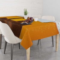 Traditional German Costume - Lederhosen Tablecloth Oktoberfest Beer Head Funny Style - Wonder Print Shop