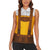 Traditional German Costume - Lederhosen Women Sleeveless Polo Shirt Oktoberfest Beer Head Funny Style - Wonder Print Shop