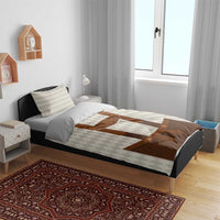 Traditional German Costume - Lederhosen Bedding Set Old Vintage Bavarian Pattern - Wonder Print Shop