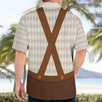 Traditional German Costume - Lederhosen Hawaiian Shirt Old Vintage Bavarian Pattern - Wonder Print Shop