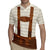 Traditional German Costume - Lederhosen Rugby Jersey Old Vintage Bavarian Pattern - Wonder Print Shop