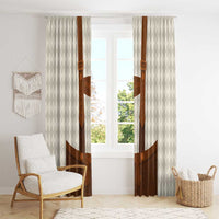 Traditional German Costume - Lederhosen Window Curtain Old Vintage Bavarian Pattern - Wonder Print Shop