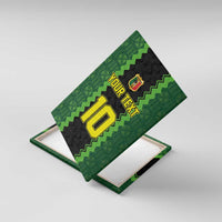 Custom Mali Football Canvas Wall Art Les Aigles-Green Gold and Red