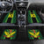 Custom Mali Football Car Mats Les Aigles-Green Gold and Red