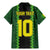 Custom Mali Football Family Matching Mermaid Dress and Hawaiian Shirt Les Aigles-Green Gold and Red