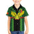 Custom Mali Football Family Matching Off Shoulder Maxi Dress and Hawaiian Shirt Les Aigles-Green Gold and Red
