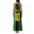 Custom Mali Football Family Matching Tank Maxi Dress and Hawaiian Shirt Les Aigles-Green Gold and Red