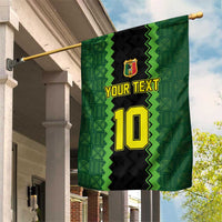Custom Mali Football Garden Flag Les Aigles-Green Gold and Red