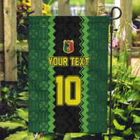 Custom Mali Football Garden Flag Les Aigles-Green Gold and Red
