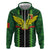 Custom Mali Football Hoodie Les Aigles-Green Gold and Red