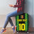 Custom Mali Football Luggage Cover Les Aigles-Green Gold and Red
