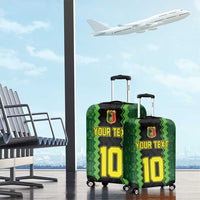 Custom Mali Football Luggage Cover Les Aigles-Green Gold and Red