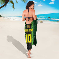 Custom Mali Football Sarong Les Aigles-Green Gold and Red