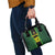 Custom Mali Football Shoulder Handbag Les Aigles-Green Gold and Red
