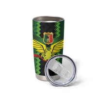 Custom Mali Football Tumbler Cup Les Aigles-Green Gold and Red