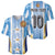 Custom Argentina Football Baseball Jersey La Albiceleste Three Times The Best in The World