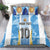 Custom Argentina Football Bedding Set La Albiceleste Three Times The Best in The World