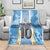 Custom Argentina Football Blanket La Albiceleste Three Times The Best in The World