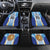 Custom Argentina Football Car Mats La Albiceleste Three Times The Best in The World