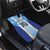 Custom Argentina Football Car Mats La Albiceleste Three Times The Best in The World