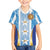 Custom Argentina Football Family Matching Long Sleeve Bodycon Dress and Hawaiian Shirt La Albiceleste Three Times The Best in The World