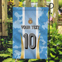 Custom Argentina Football Garden Flag La Albiceleste Three Times The Best in The World