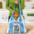 Custom Argentina Football Grocery Bag La Albiceleste Three Times The Best in The World