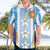 Custom Argentina Football Hawaiian Shirt La Albiceleste Three Times The Best in The World