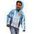 Custom Argentina Football Kid Hoodie La Albiceleste Three Times The Best in The World