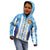 Custom Argentina Football Kid Hoodie La Albiceleste Three Times The Best in The World