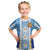 Custom Argentina Football Kid T Shirt La Albiceleste Three Times The Best in The World