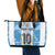 Custom Argentina Football Leather Tote Bag La Albiceleste Three Times The Best in The World