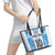 Custom Argentina Football Leather Tote Bag La Albiceleste Three Times The Best in The World
