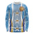 Custom Argentina Football Long Sleeve Shirt La Albiceleste Three Times The Best in The World