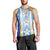 Custom Argentina Football Men Tank Top La Albiceleste Three Times The Best in The World