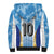 Custom Argentina Football Sherpa Hoodie La Albiceleste Three Times The Best in The World