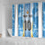 Custom Argentina Football Shower Curtain La Albiceleste Three Times The Best in The World