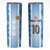 Custom Argentina Football Skinny Tumbler La Albiceleste Three Times The Best in The World