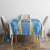 Custom Argentina Football Tablecloth La Albiceleste Three Times The Best in The World