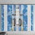 Custom Argentina Football Window Curtain La Albiceleste Three Times The Best in The World