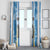 Custom Argentina Football Window Curtain La Albiceleste Three Times The Best in The World