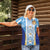 Custom Argentina Football Women Polo Shirt La Albiceleste Three Times The Best in The World