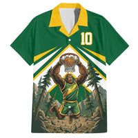 Custom Bigfoot Dunk and Mountain Forests Hawaiian Shirt