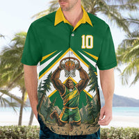 Custom Bigfoot Dunk and Mountain Forests Hawaiian Shirt