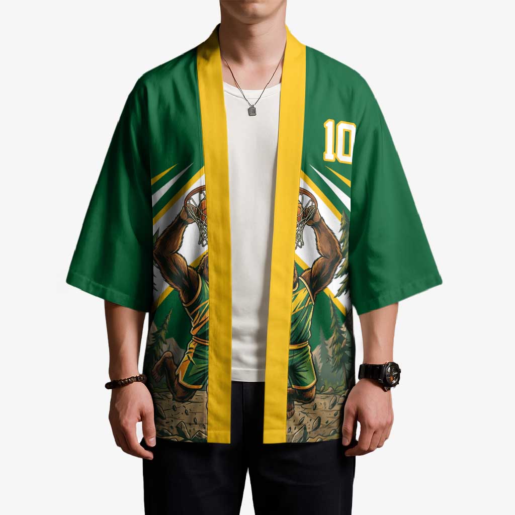 Custom Bigfoot Dunk and Mountain Forests Kimono